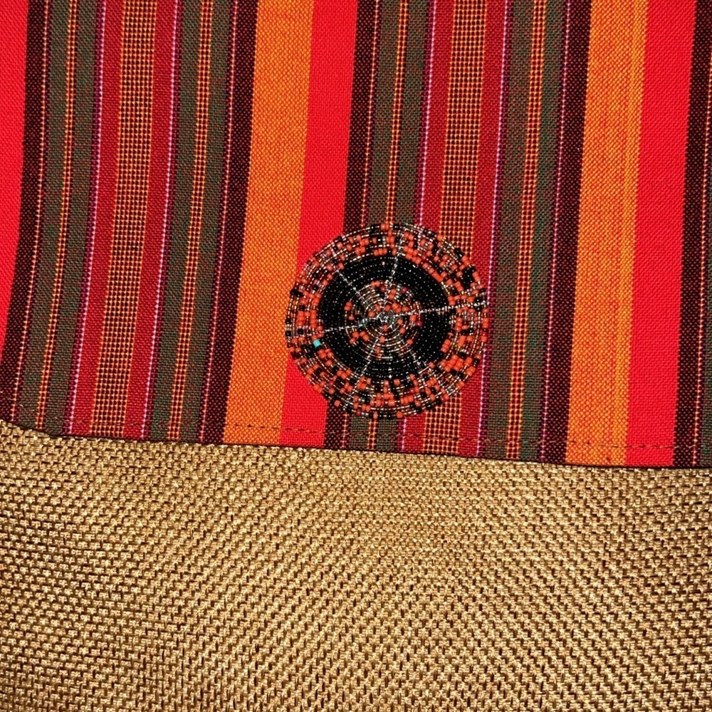 African Hand Made Saddle Bag - Picture 2 of 10